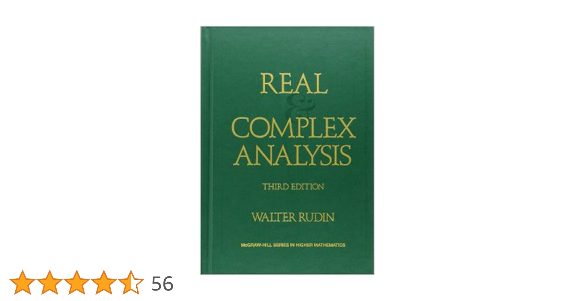 Real and Complex Analysis (Higher Mathematics Series): Amazon.co
