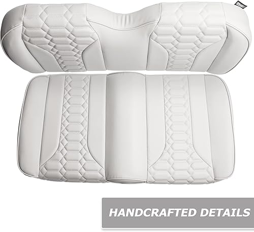 Miniatura 3 de MODZ FS2 Custom Golf Cart Asiento Delantero para ICON 20,i20L, i40 & i40L - Añadir $40 - Base Blanca - Sin patrón