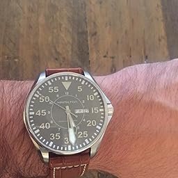 Amazon.com: Hamilton Watch Khaki Aviation Pilot Day Date Swiss