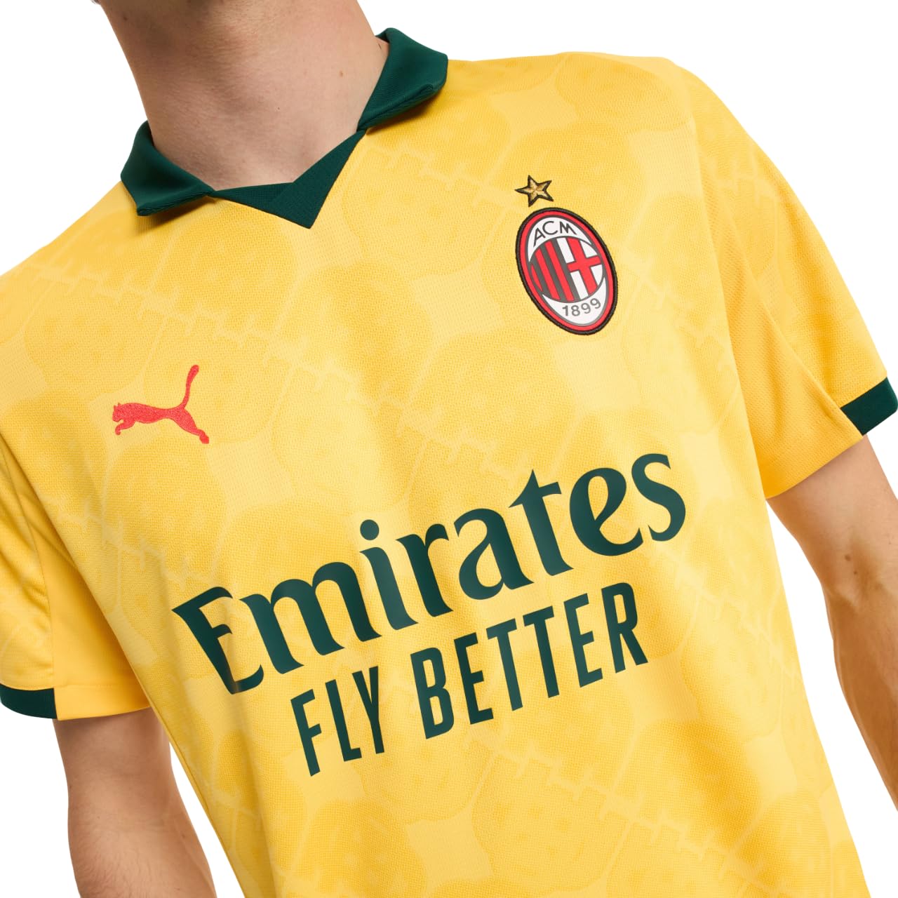 A.C. Milan Unisex Maglia Gara Torhüter Home, Saison 2025/2026, Fußball-Trikot, offizielles Produkt (1er Pack)