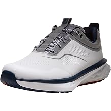 FootJoy Mens FJ Quantum Waterproof Leather Spikeless Golf Shoes