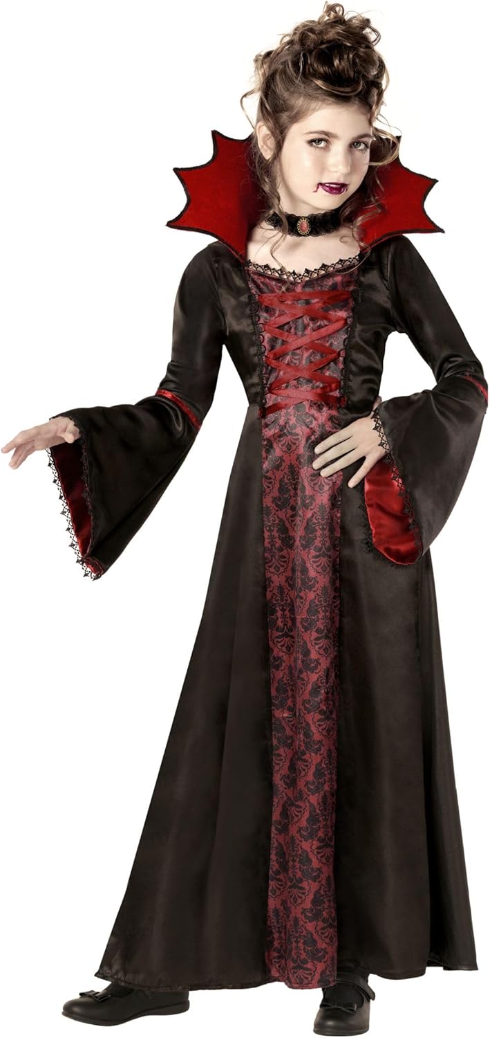 Morph Halloween Vampire Costume For Girls Kids Girl Vampire Costume Scary Little Girl Vampire Costume Royal Vampire