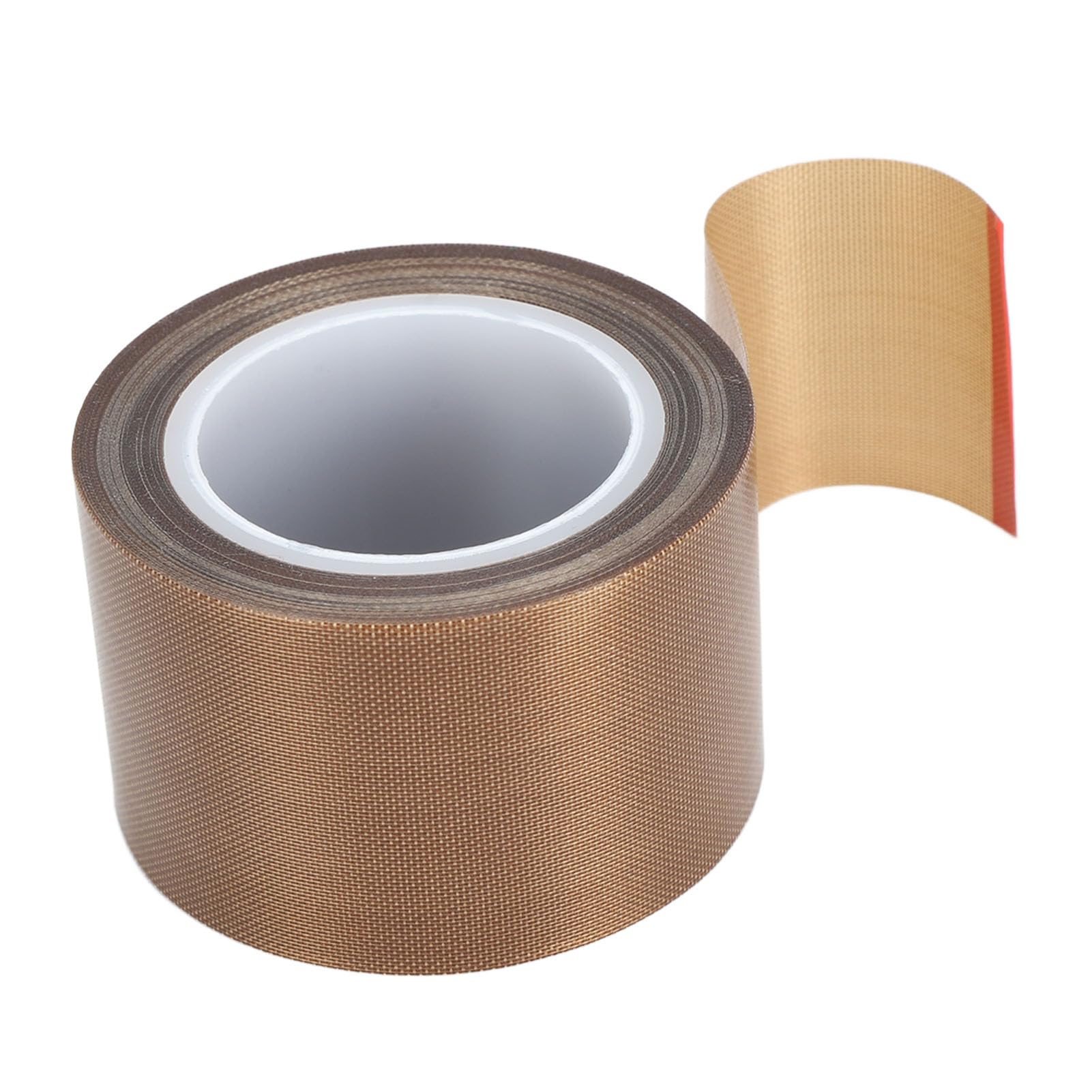 Insulation PTFE Tape,10m PTFE Glass Cloth Tape High Temperature PTFE Coated Fiberglass Adhesive Tape for Vacuum Sealer Machine, Hand Impulse Sealers Insulation (0.13 * 38mm)