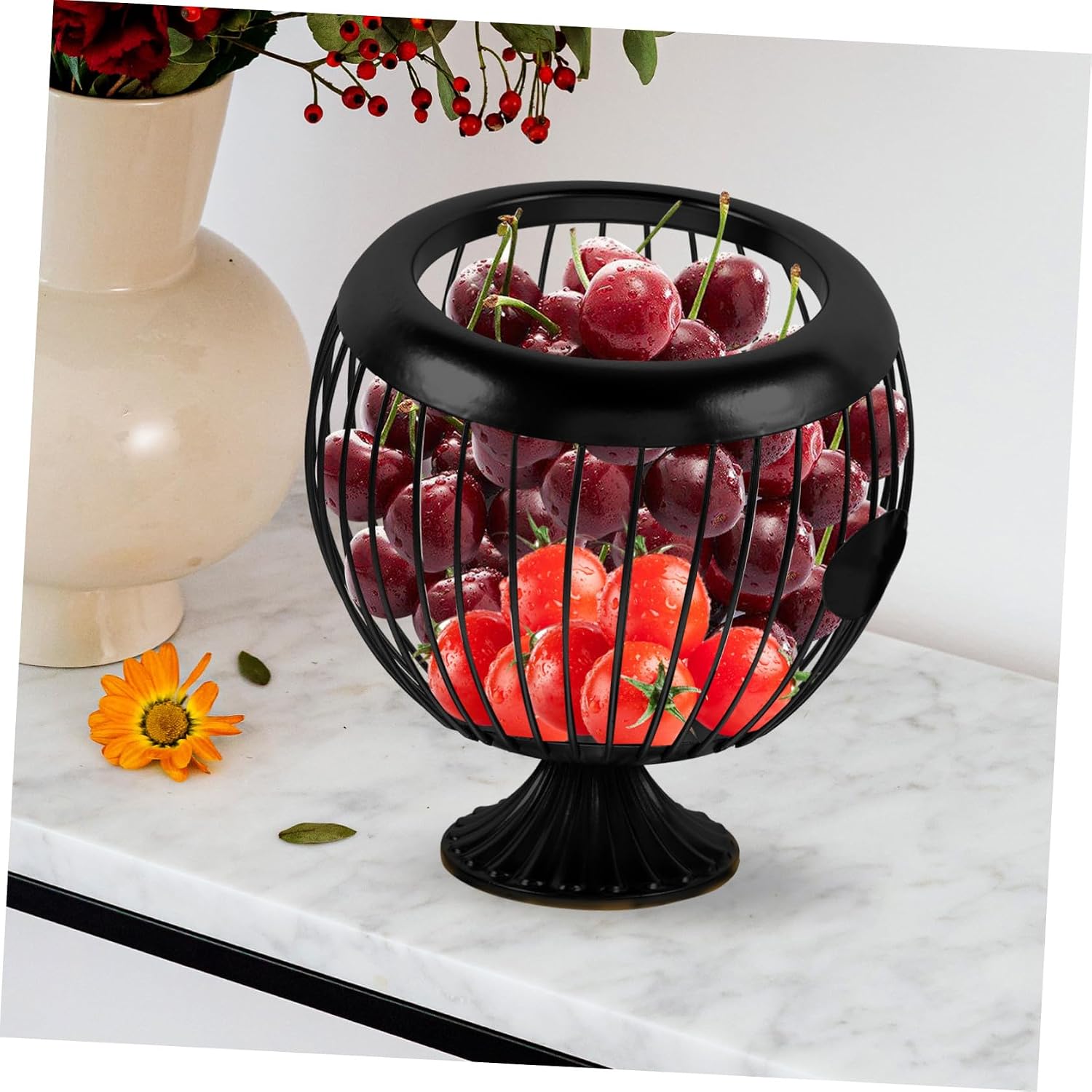 KICHOUSE Coffee Capsule Storage Basket Creative Fruit and Snack Organizer Design for Home Office Kitchen Versatile Storage for Coffee