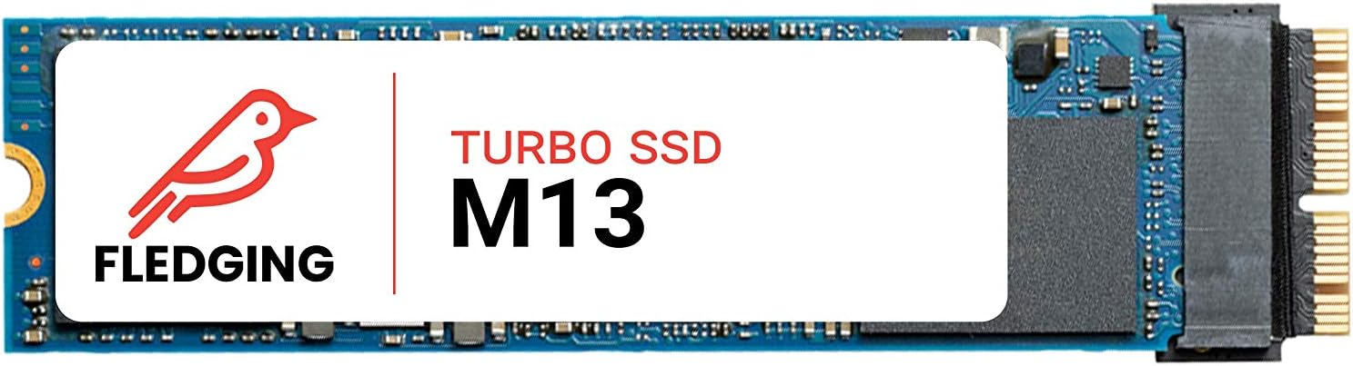Feather M13 Turbo SSD (128GB) and Tools, macOS - m.2 NVMe PCIe Drive Upgrade for Apple MacBook Pro 2013-2015, MacBook Air 2013-2017, iMac 2013-2017