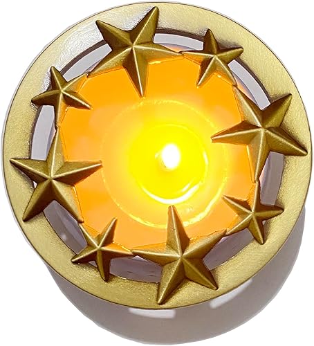 Miniatura 11 de Cubiertas para Velas Perfumadas con Estrellas Plateadas, Frascos Decorados, Tapas Pantallas Fundas, Prevenir el Contacto, Apoyan el Derretimiento