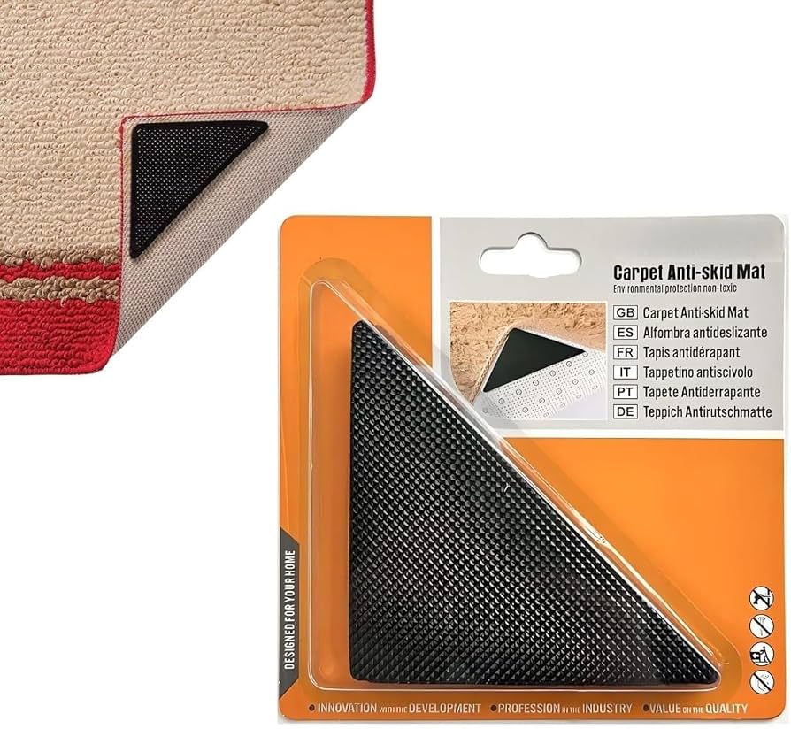 Siara Rubber Self Adhesive Square Felt Pads Non Skid Floor