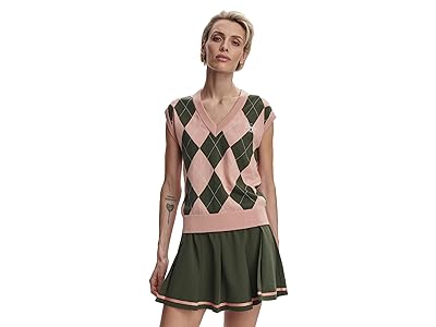 Varley Avika Argyle Vest Women