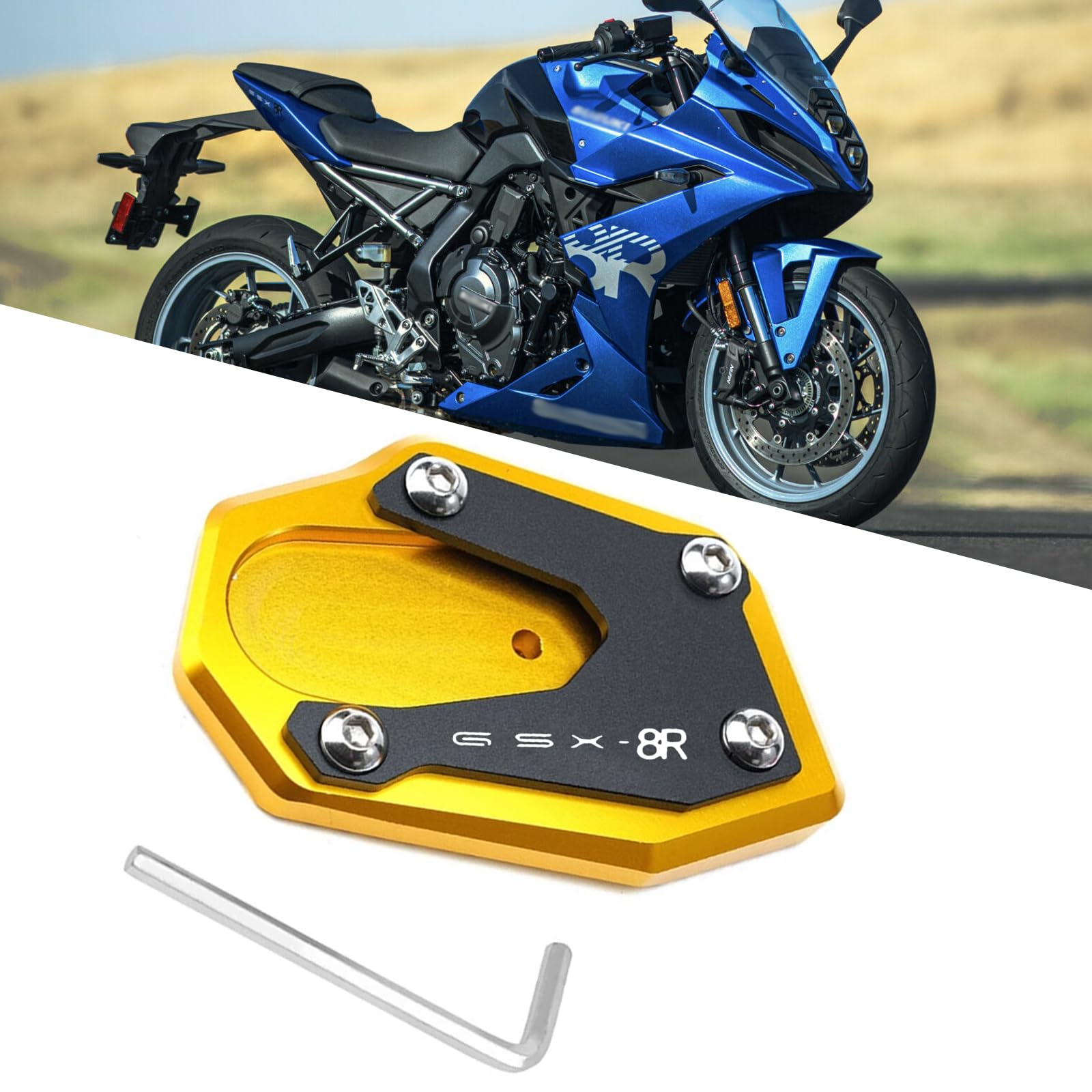 06-10 カー用品・バイク用品 CNC調整可能キック スタンド キック