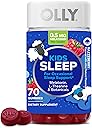 OLLY Kids Sleep Gummies, 0.5mg Melatonin, L Theanine, Chamomile, and Lemon Balm, Raspberry - 70 Count