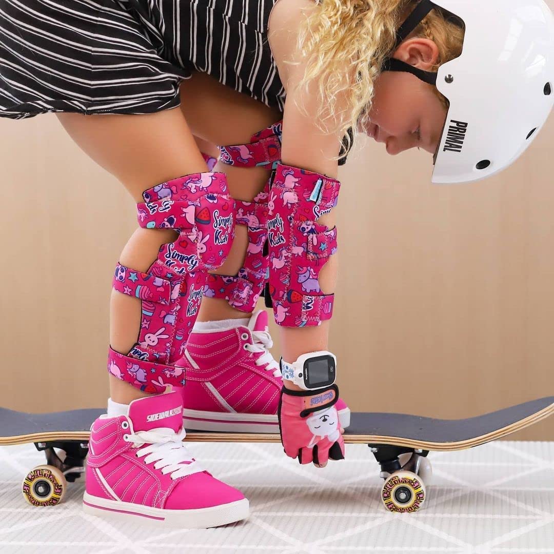Diverse merken kniebeschermers voor kinderen, zoals Rollerblade en K2 Diverse merken kniebeschermers voor kinderen, zoals Rollerblade en K2