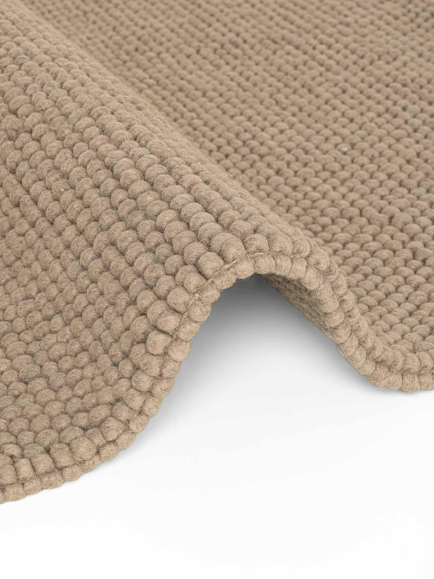 Ted Baker Wollteppich Diana - Natürlicher Wohnzimmerteppich, 100% Wolle, Handgewebt & Zeitlos, Naturfaser Teppich, Skandi Look für Wohnzimmer, Schlafzimmer, Esszimmer – Beige, 200x300 cm