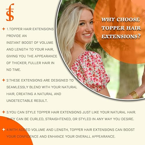 Miniatura 8 de Full Shine Postizo de Cabello Humano Sin Flequillo Extensiones de Cabello Balayage Marrón Claro a Rubio Platino Para Mujeres Clip Invisible de