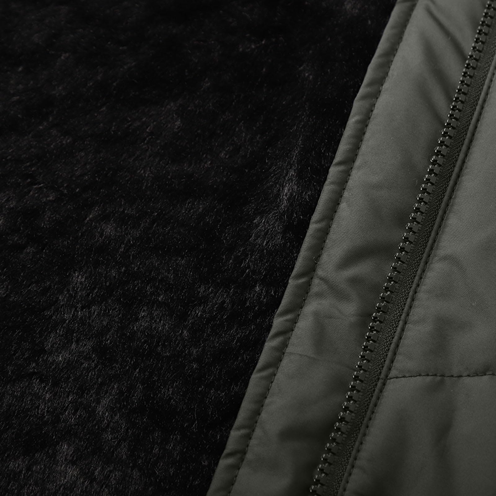 Genérico Abrigo de invierno acolchado para mujer Funcional Termica nico Chaqueta Acolchada ligera plumón Running Chic Cazadoras entretiempo parka larga y cálida clima frío