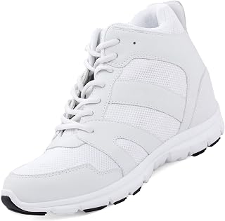 CALTO Men's Invisible Height Increasing Elevator Dress Shoes Price In India