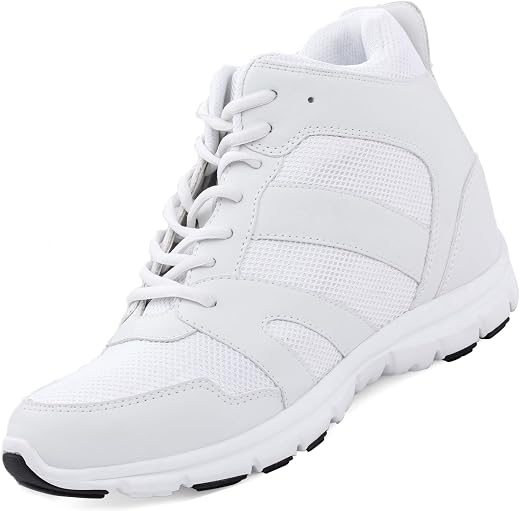 CALTO Men's Invisible Height Increasing Elevator Dress Shoes