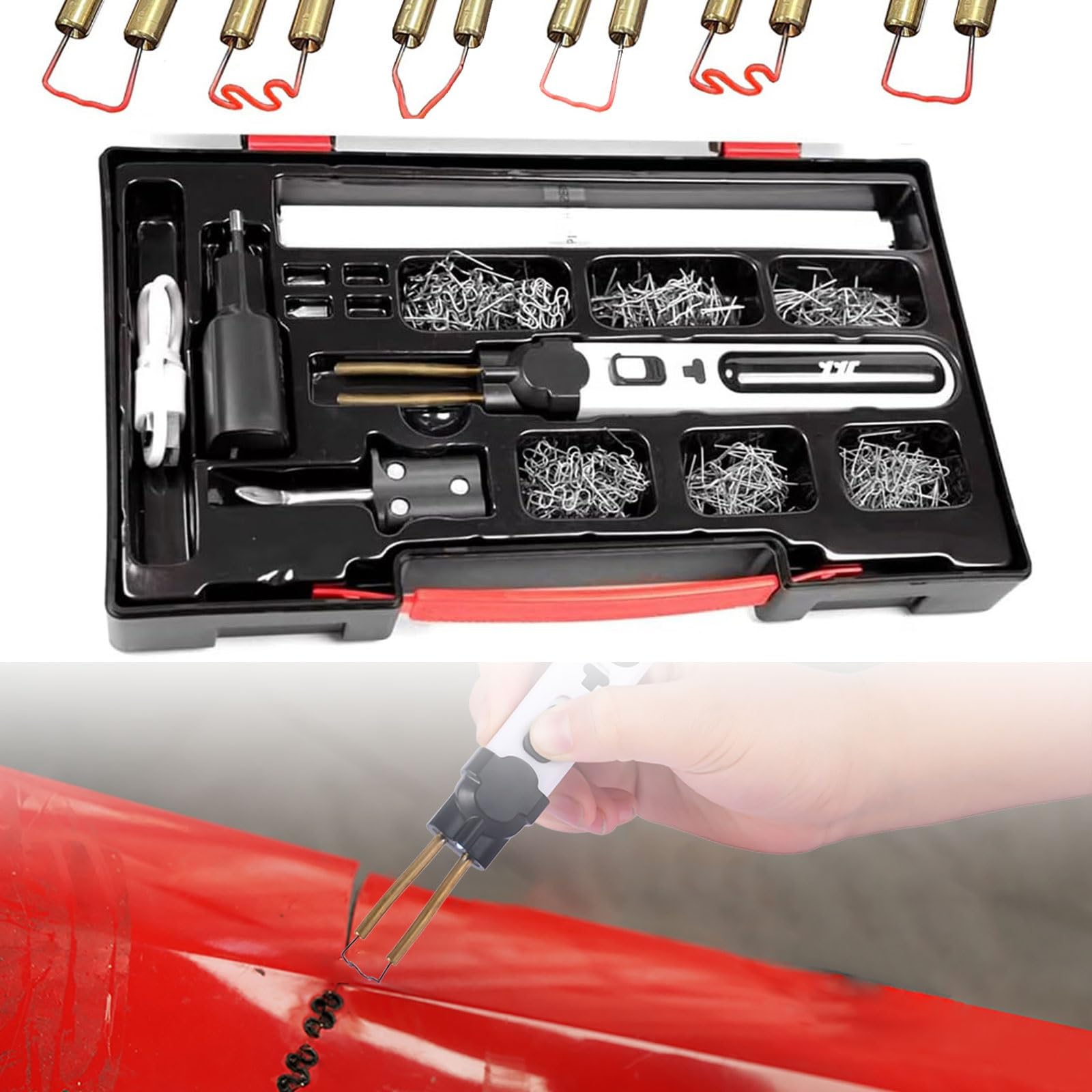 Kit outils de soudure plastique portable pour réparer vos pare-chocs