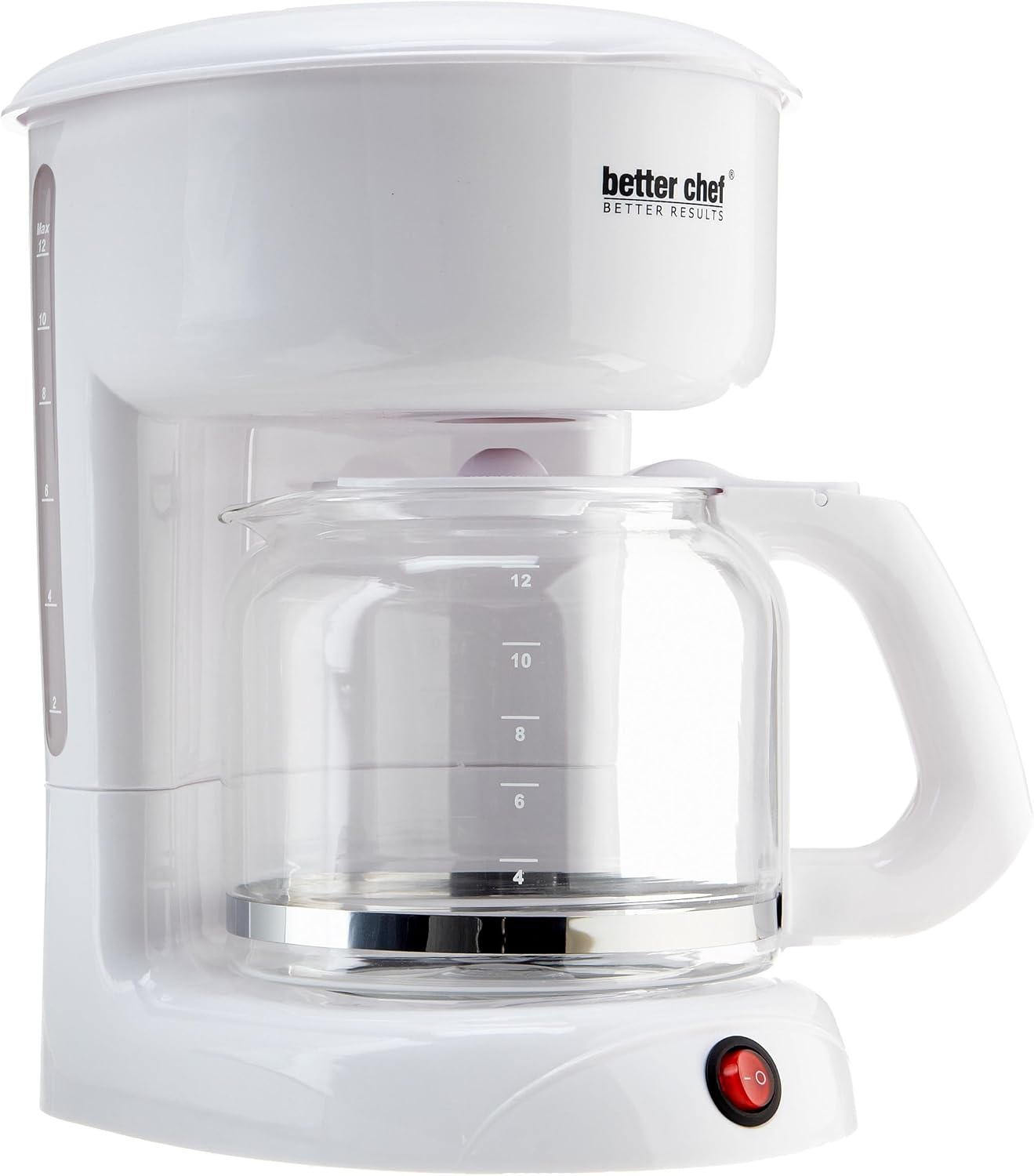 Better Chef 12Cup Coffee Maker, White Home & Kitchen