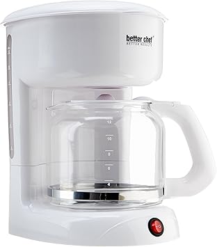 Better Chef 12-Cup Coffee Maker, White