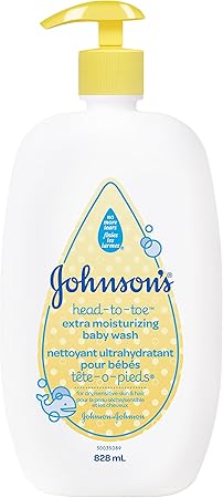 johnson's extra moisturizing baby wash
