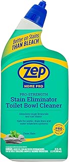 Home Pro Pro-Strength Stain Eliminator Toilet Bowl Cleaner - 24 FL OZ (1 Pack) - Dissolves Tough Limesacle and Rust Stains