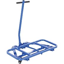 Vestil DESK-M Steel Desk Mover 21-7/8 In. x 33-1/8 In. x 33 In. 600 Lb. Capacity Blue