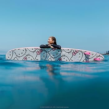 Amazon.com : Hello Kitty 8ft Surfboard by Wavestorm | Graphic top