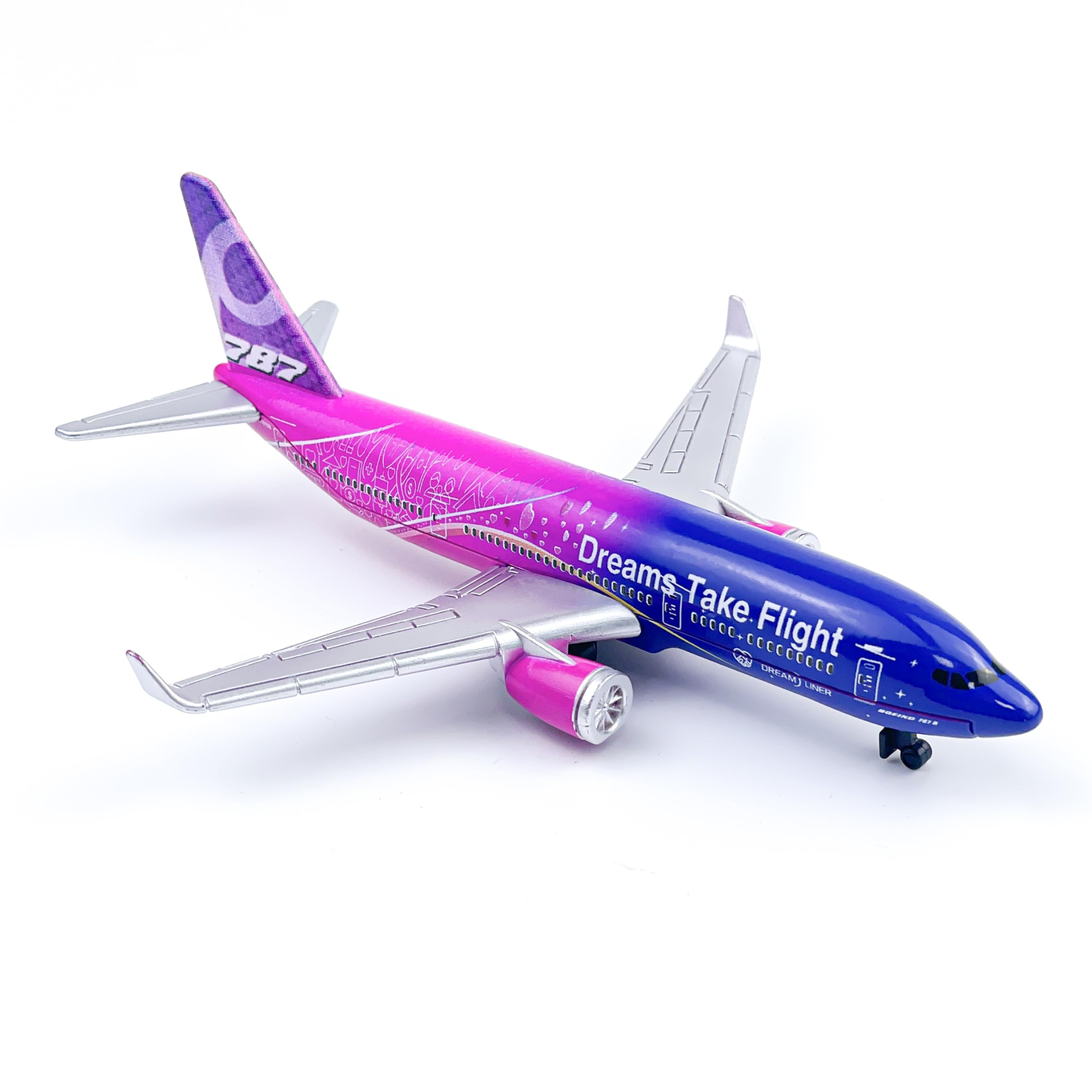 AVIAMUSE Model Airplane, Dream 787 Aircraft Planes Model Suitable for Collection and Christmas Birthday, Desktop Decor