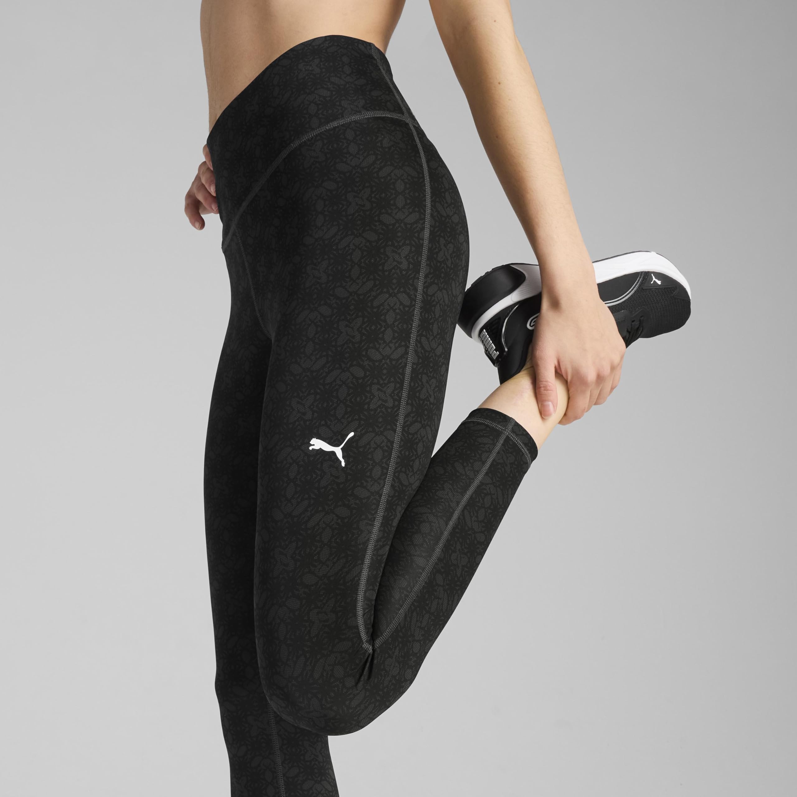 Puma - W Tad Graphic Tight - 7/8 AOP, Collant Bambina Unisex - Adulto