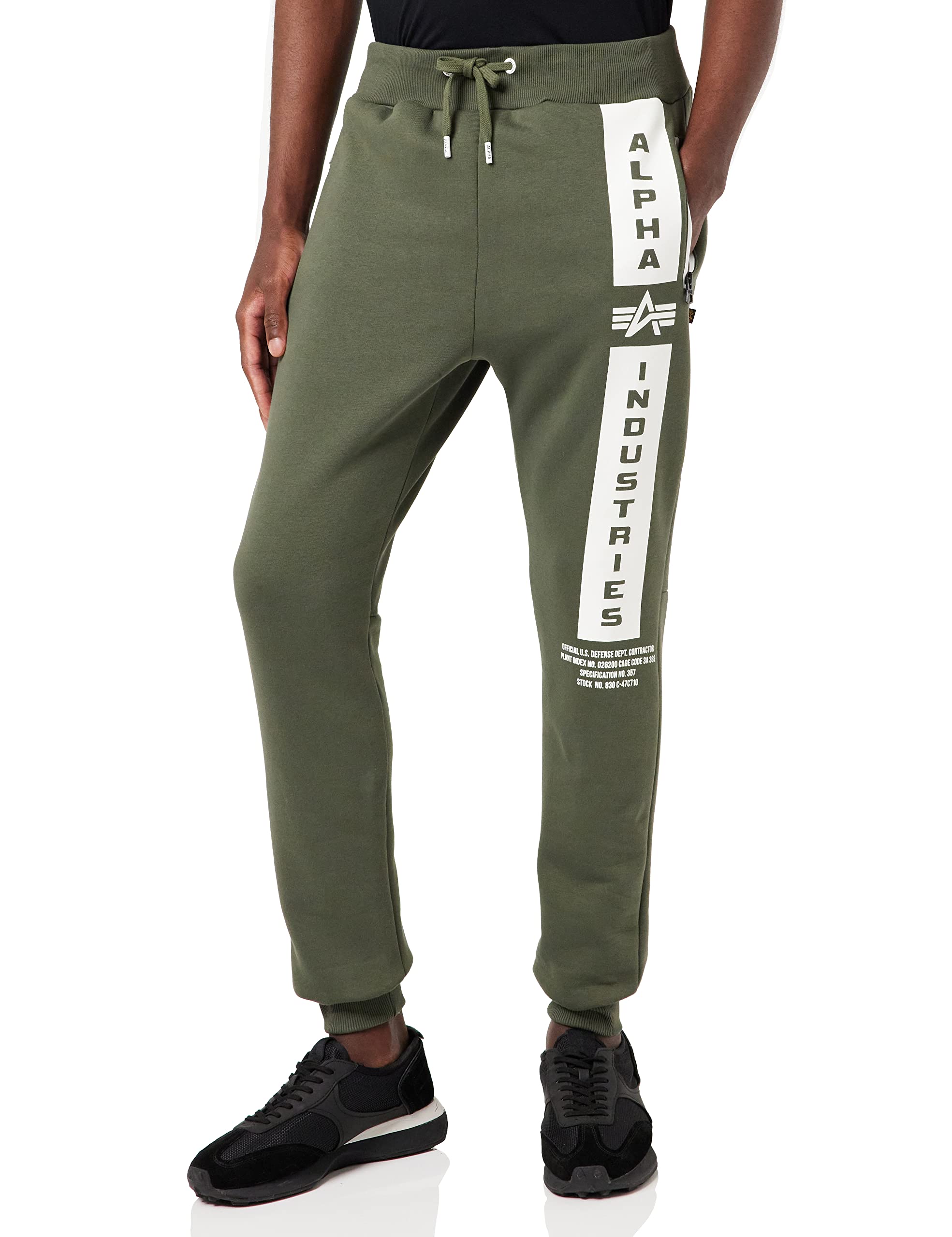 ALPHA INDUSTRIES Men's Defense Jogger Short Sleeve T-Shirt