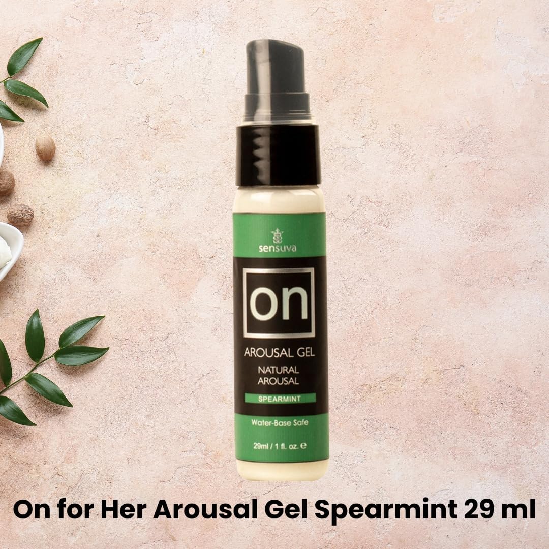 Sensuva On Arousal Gel | Spearmint | 1 fl.oz.