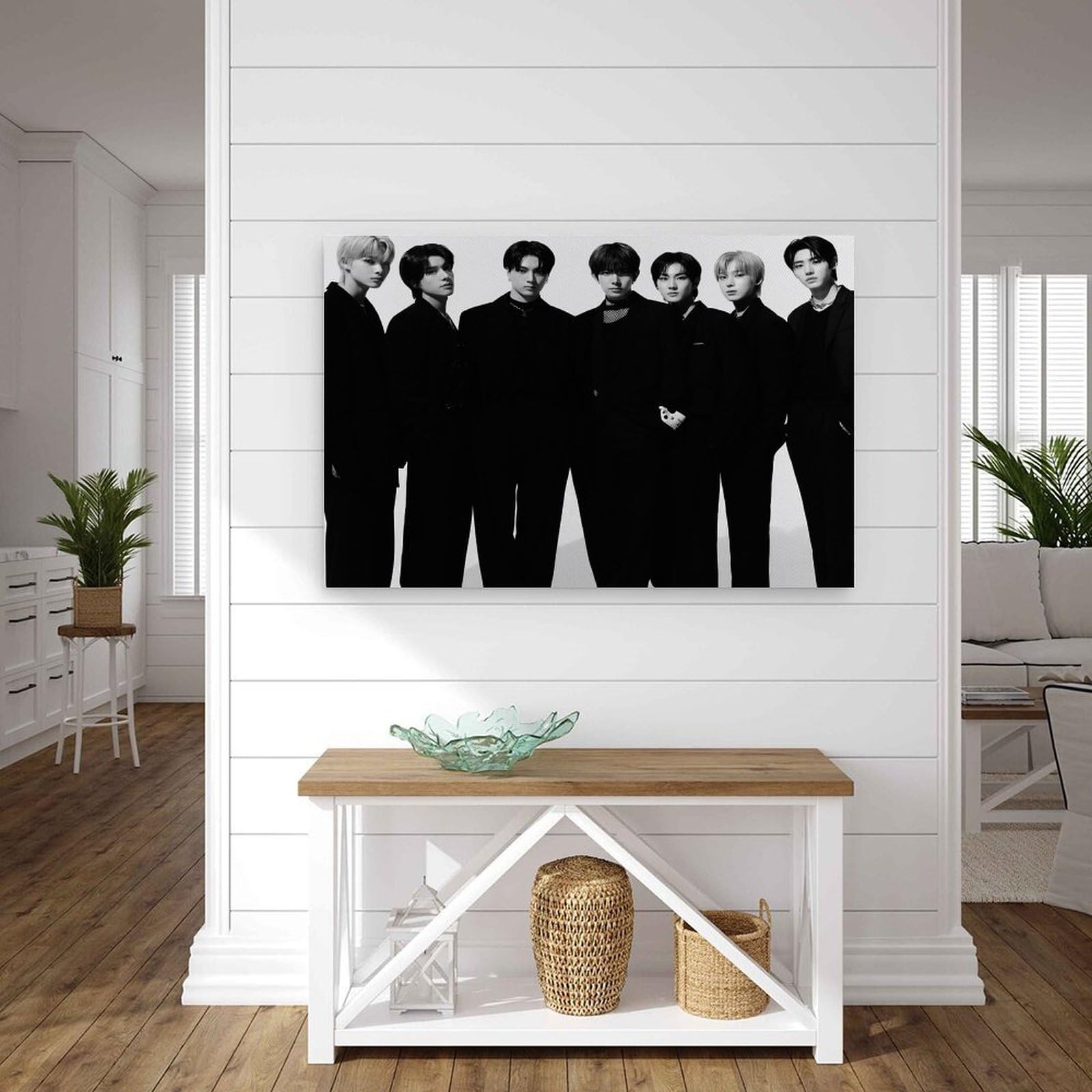 Kpop Enhypen 4 Toile Vintage Pour Décoration De Chambre à Coucher