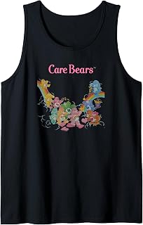 Care Bears Vintage Classic Rainbow Group Heart Poster Tank Top