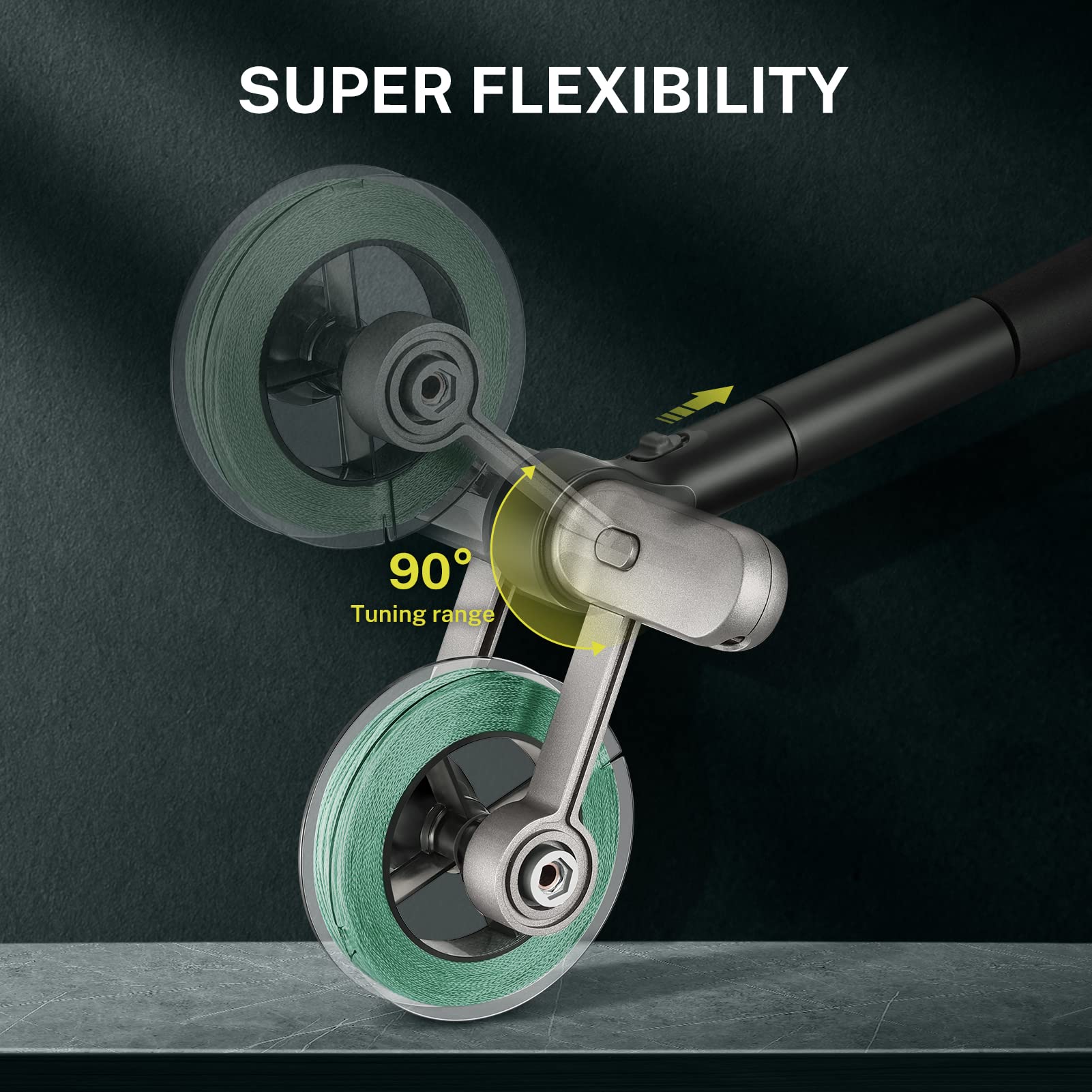 Gonex Fishing Line Spooler with Unwinding Function InstallationFree