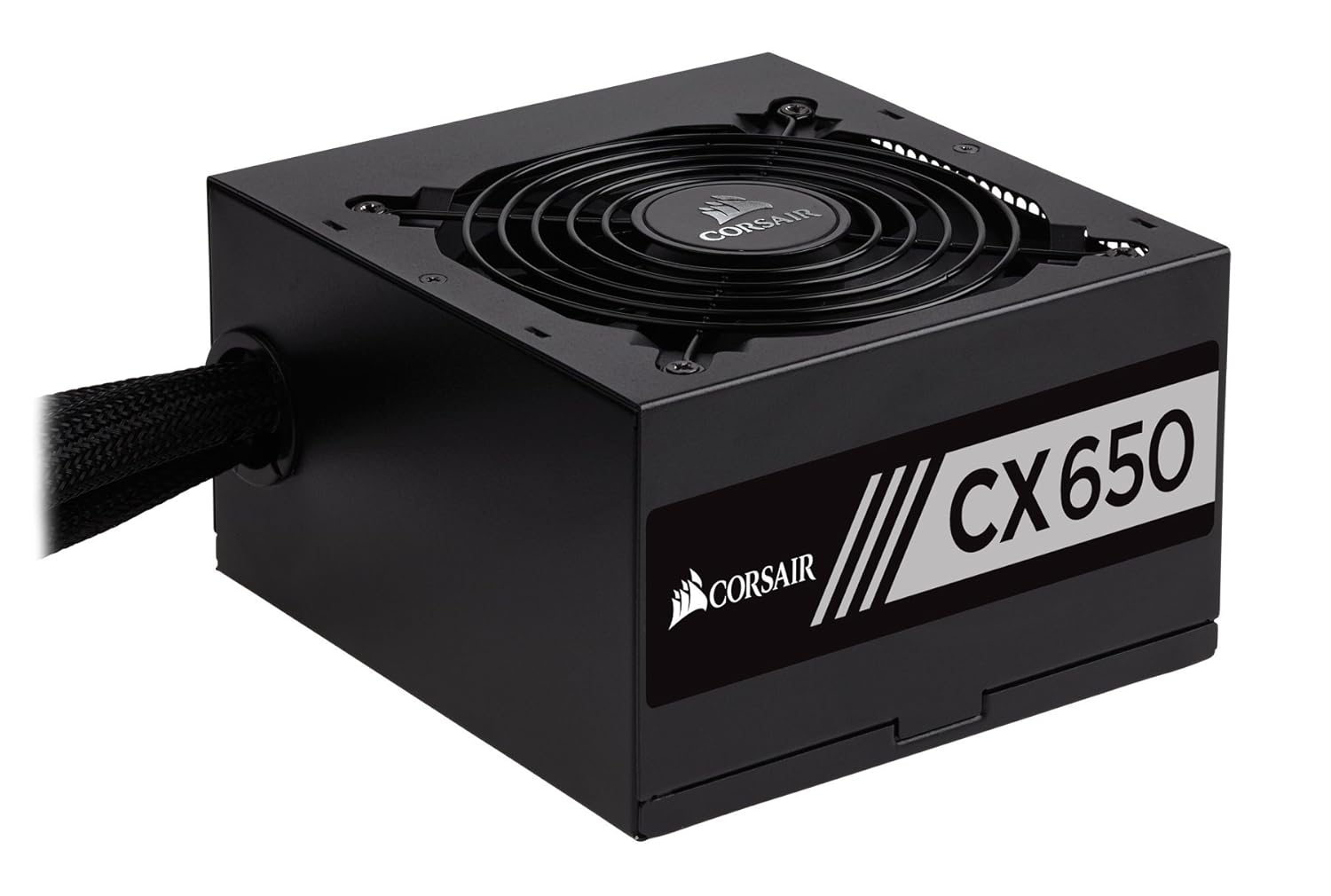 Corsair CP-9020122-UK CX Series 650 W CX650 ATX/EPS 80 Plus Bronze 650W Power Supply Unit – Black