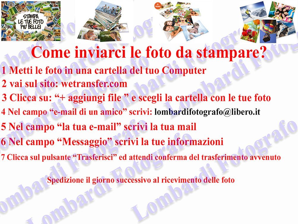Stampa Professionale 100 Foto Digitali 15x23 su Carta Fotografica Lucida