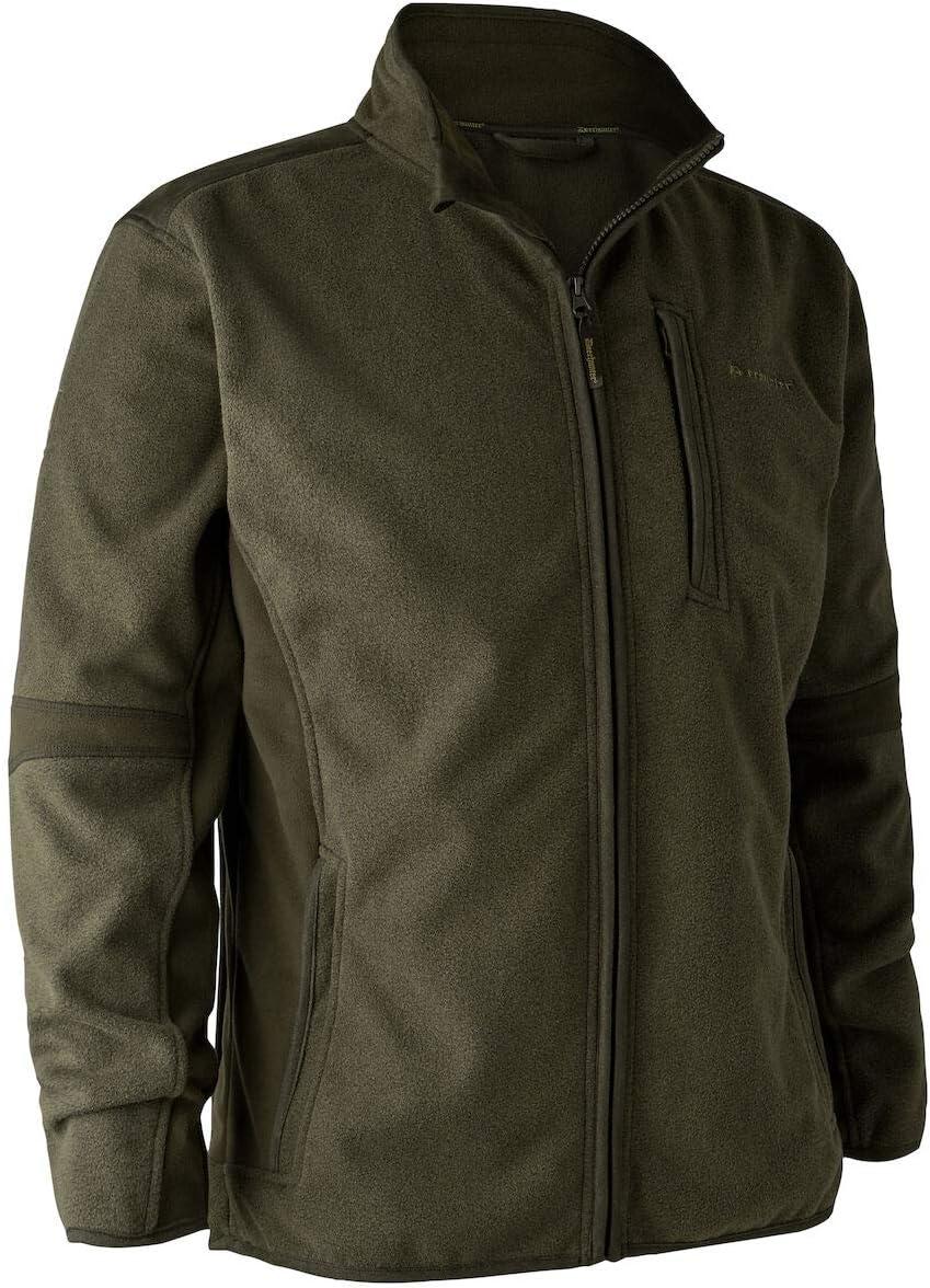 Deerhunter Gamekeeper Bonded Fleece Jacket - Graphite Green Medium Green
