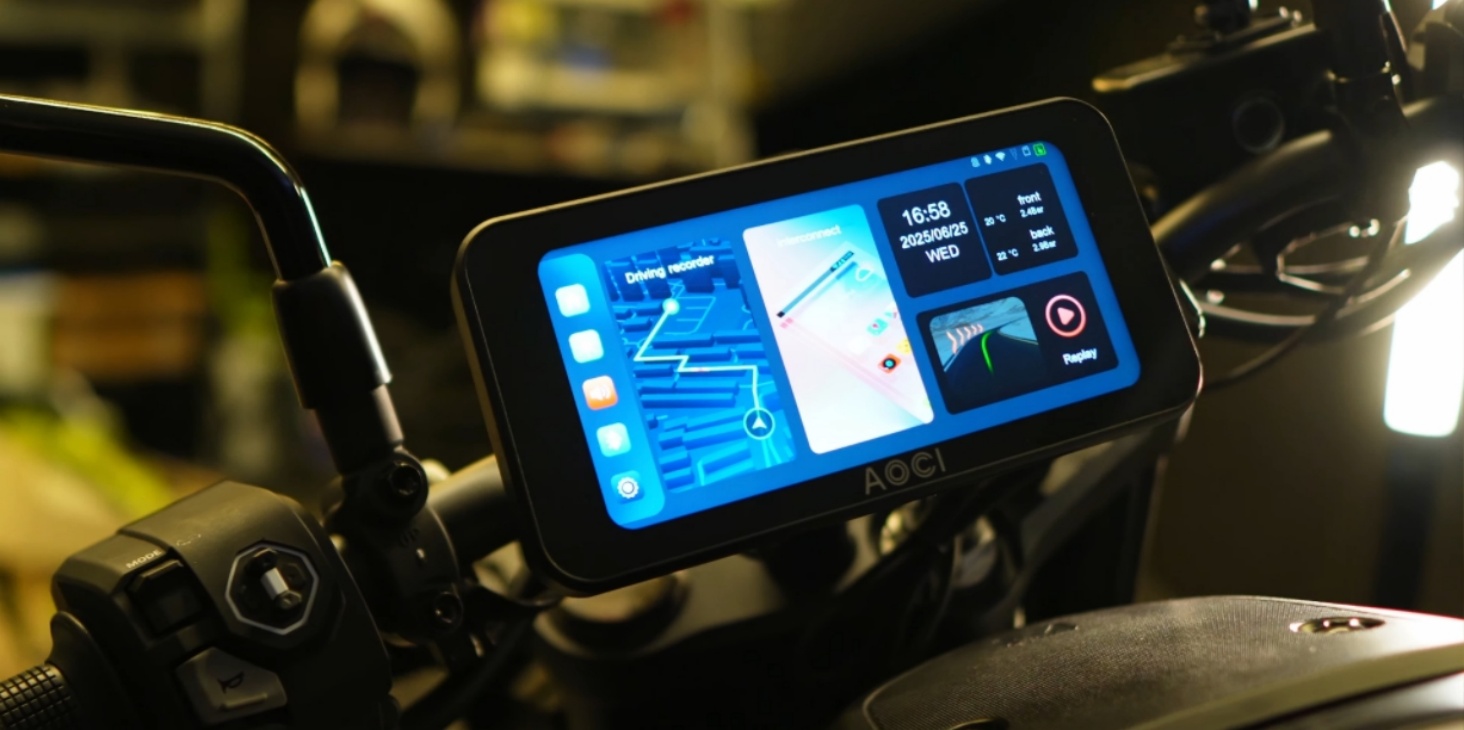 Amazon.com: Aoocci C6 PRO Motorcycle Dash Cam Front and Rear