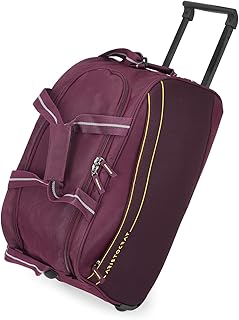 Aristocrat Polyester Solid Pattern Delta Dft 52 Hardshell Inlineskatewheel Suitcase/Trolley Bag (Purple, Small), H-31 Centimeters
