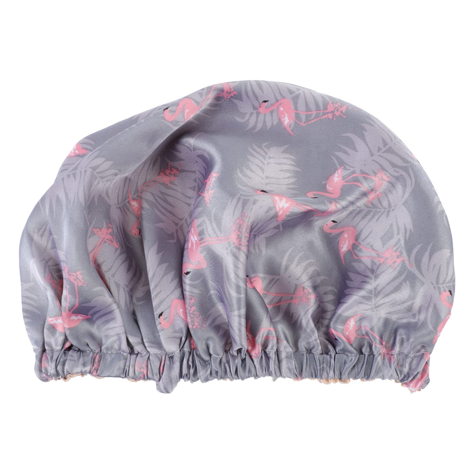 FRCOLOR 7pezzi Cappello Da Notte Satinato Doppio Per Donne Cappello Per Dormire e Dei Design Per Ricci e Lunghi Utilizzabile Durante Makeup e Yoga