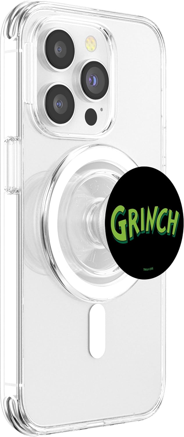 Dr. Seuss Grinch PopSockets MagSafe PopGrip for iPhone
