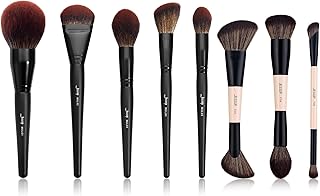 Jessup Juego de brochas de maquillaje facial ...