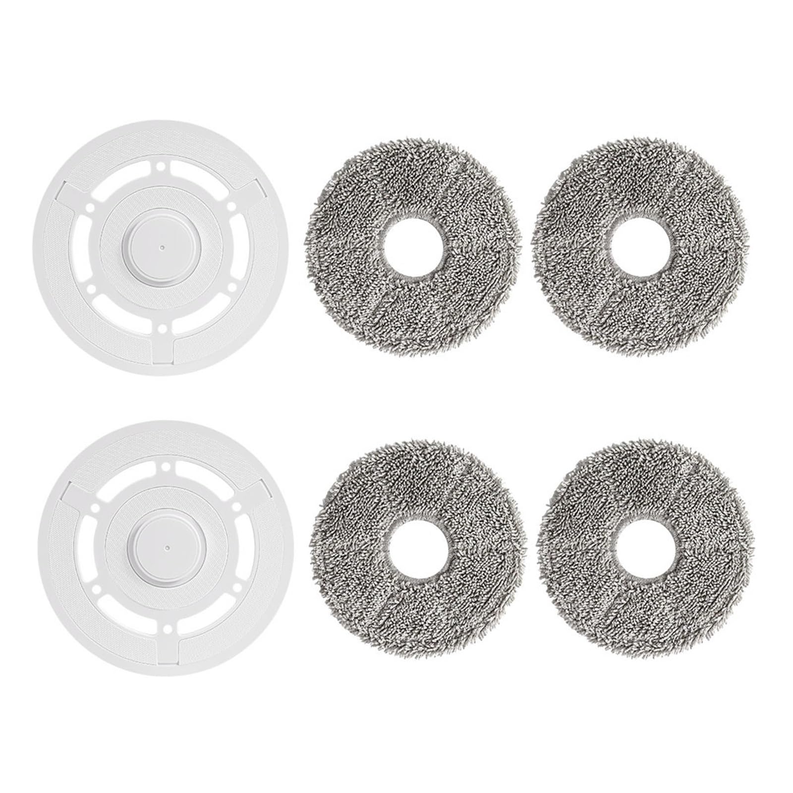 FCOIN Rag Holder Accessories ，Compatible for Ecovacs，Compatible for DEEBOT, T10 OMNI/TURBO/X1 OMNI/TURBO/X1S PRO Spare Mop Cloth Robot Vacuum cleaner parts(C)