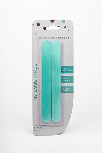 Nail Shapers, Teal (Pack of 2)