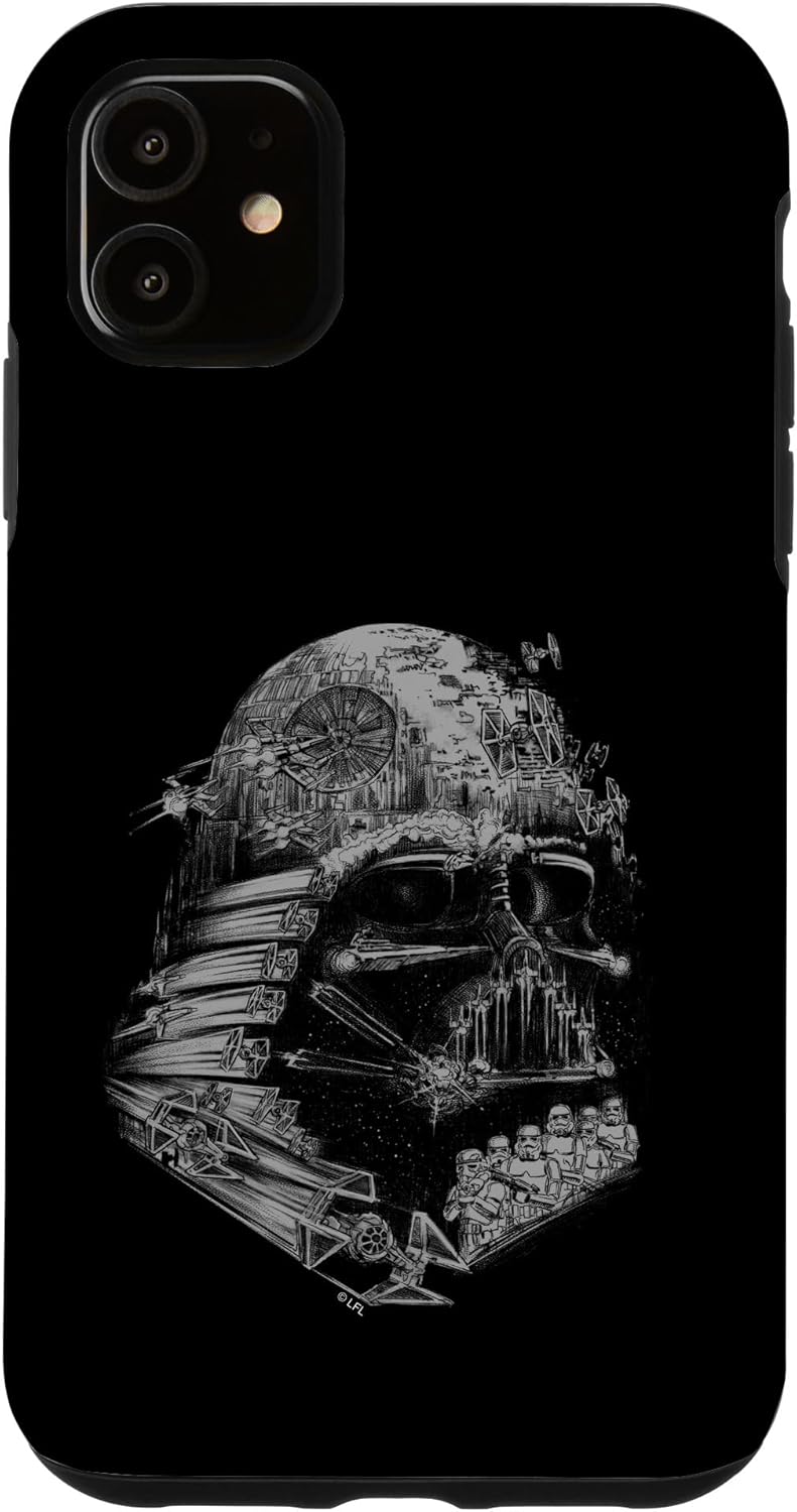 Star Wars Darth Vader Death Star Head Case for iPhone 13 Pro