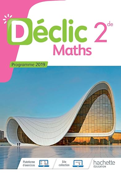 Maths 2De : Programme 2019