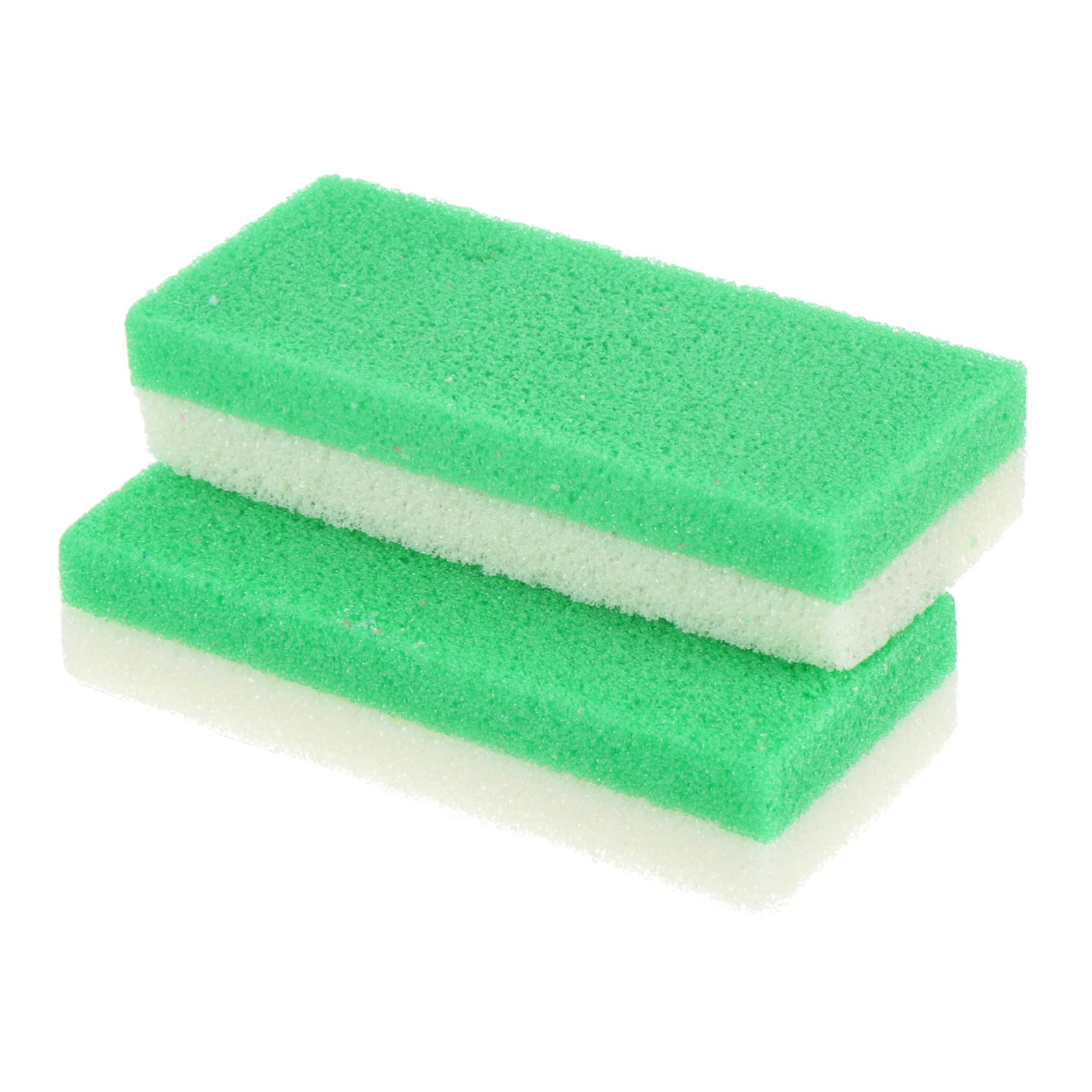 FRCOLOR 2sets Salon Grade Foot Pumice Stone Feet Scrubber Tools for Family Easy to 2pcs*2 Random Color