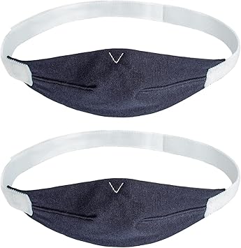 Chin Strap Replace for ResMed, Adjustable Ventilation Chin Strap to Keep Mouth Closed and Reduce Air Loss, Anti Snoring Chin Straps for Men Women 2 Pack
