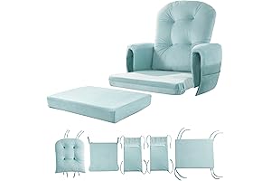 BALAPET 5PCS Velvet Glider Rocker Replacement Cushions: Elevate Your Comfort and Style