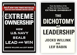 2 Books Collection Set By Jocko Willink Extreme Ownership & The Dichotomy Of Leadership